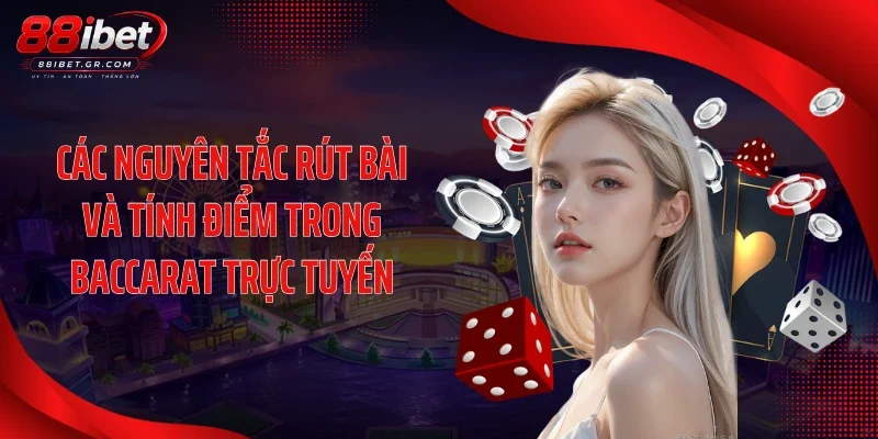 Baccarat 88IBET - Nhịp Chia Bài Cực Cuốn, Hút Mọi Dân Chơi Các nguyên tắc rút bài và tính điểm trong baccarat trực tuyến