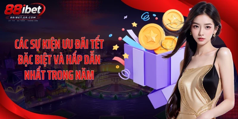 Các sự kiện ưu đãi Tết đặc biệt và hấp dẫn nhất trong năm